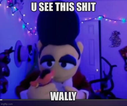 u see this shit wally darling from welcome home by partycoffin